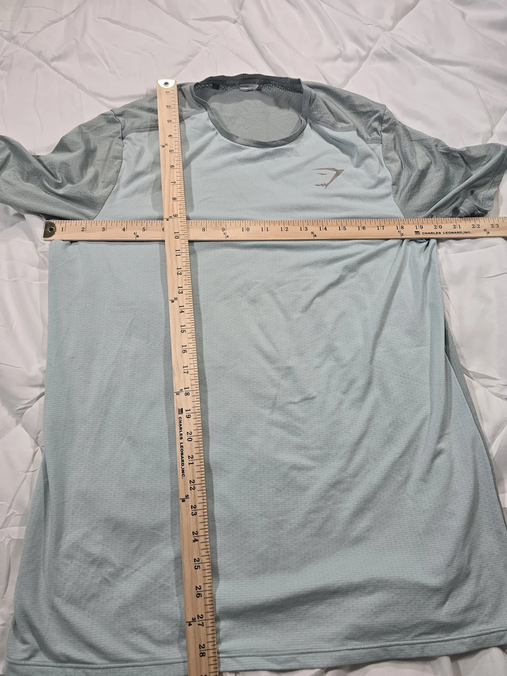 Gymshark Men’s Grey Performance Short Sleeve Tee